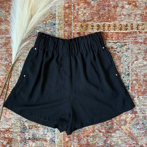 H&M Black Dress Shorts